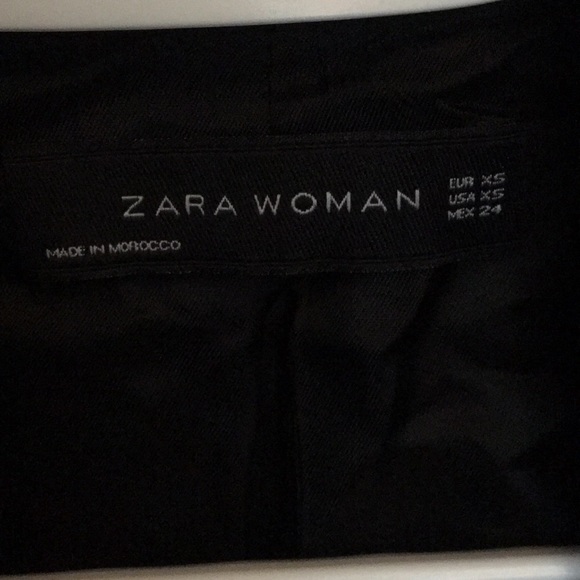 Zara Plaid Double-Breasted Blazer - Picture 8 of 8